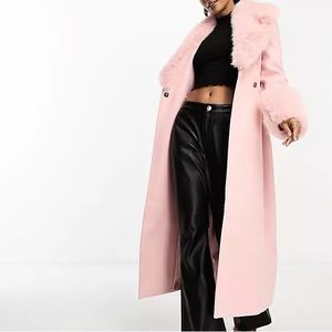 Faux Fur in Pink 🌸